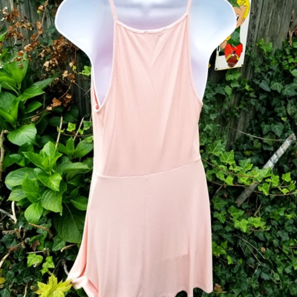 Peachy-Pink Dream Scheme Forever 21 DRESS - Picture 5 of 8
